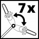 Насадка - цепная пила к Einhell GE-НН 18/45 Li T (3410835)