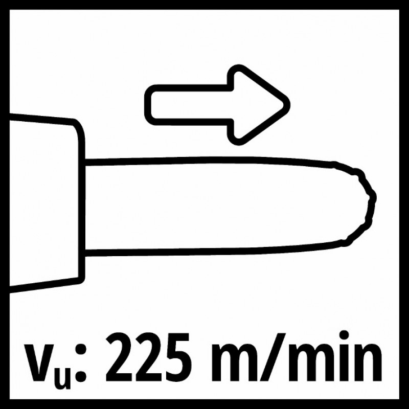 Насадка - цепная пила к Einhell GE-НН 18/45 Li T (3410835)