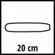 Насадка - цепная пила к Einhell GE-НН 18/45 Li T (3410835)