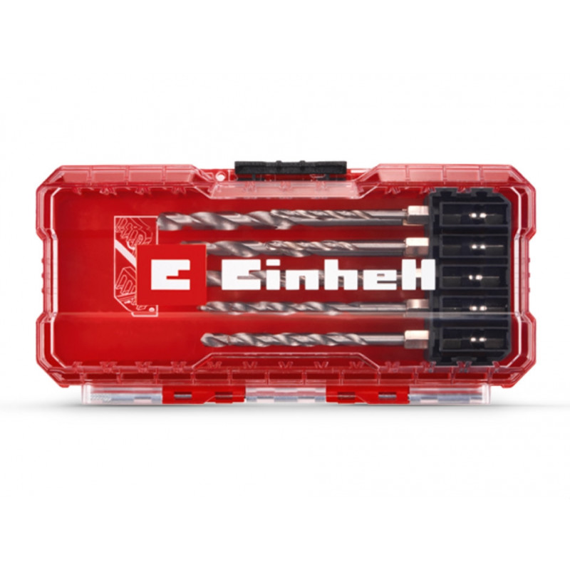 Набір свердел по металу Einhell HSS, 10 шт, S-Case (108723)