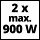 Акумулятори Einhell 2 шт 18V PXC PLUS Twinpack 4.0 Ah (4511629)