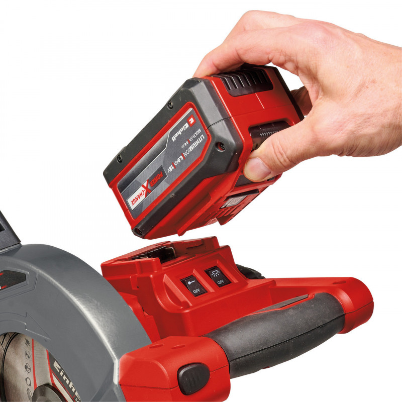 Пила торцовочная аккумуляторная Einhell TE-MS 18/210 Li - Solo (4300890)