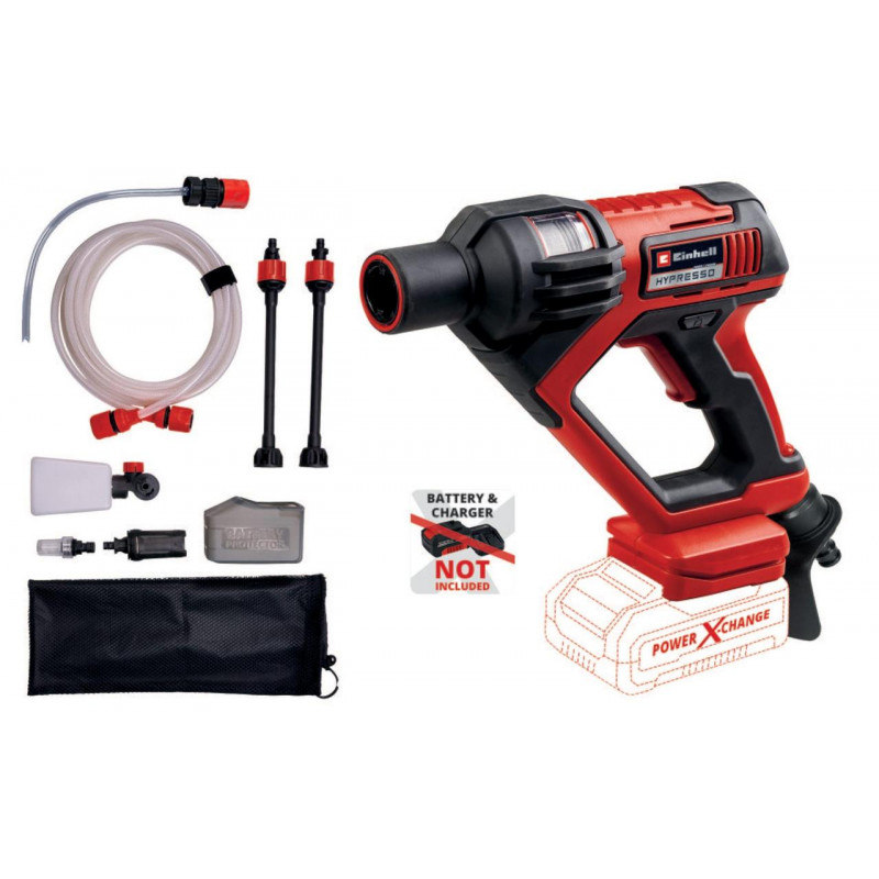 Мийка високого тиску акумуляторна Einhell HYPRESSO 18/24-1 Li (4140135)