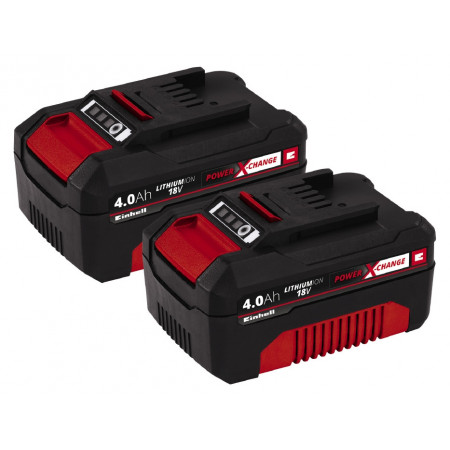 Аккумуляторы Einhell 2 шт 18V PXC Twinpack 4.0 Ah (4511489)