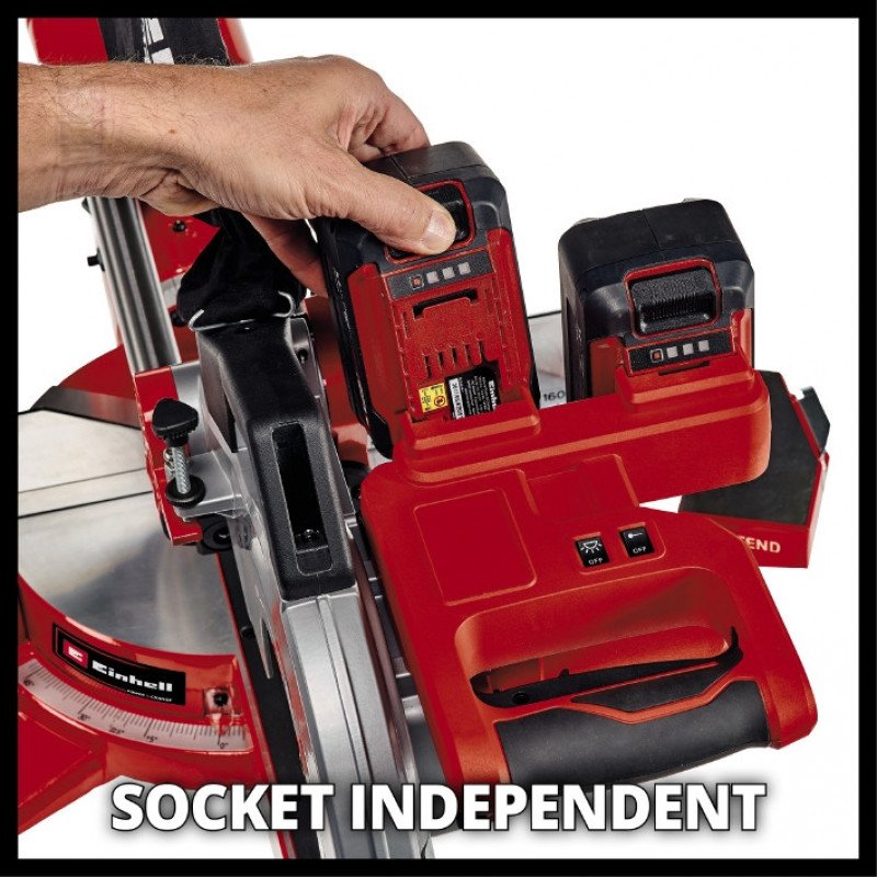 Пила торцева акумуляторна Einhell TE-SM 36/210 Li - Solo (4300880)