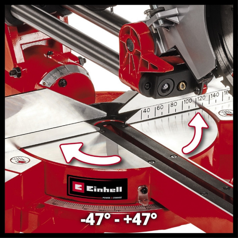 Пила торцева акумуляторна Einhell TE-SM 36/210 Li - Solo (4300880)