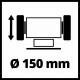 Точило двостороннє Einhell TC-BG 150 (4412632)