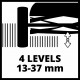 Газонокосилка ручная Einhell GC-HM 300 (3414114)