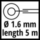 Катушка для триммера Einhell GE-CT 18/28 Li (3405116)