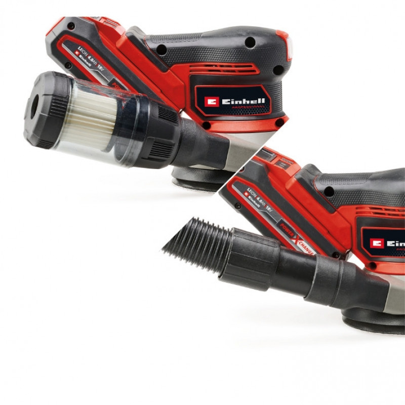 Шлифмашина эксцентриковая аккумуляторная Einhell TP-RS 18/32 Li BL - Solo (4462020)