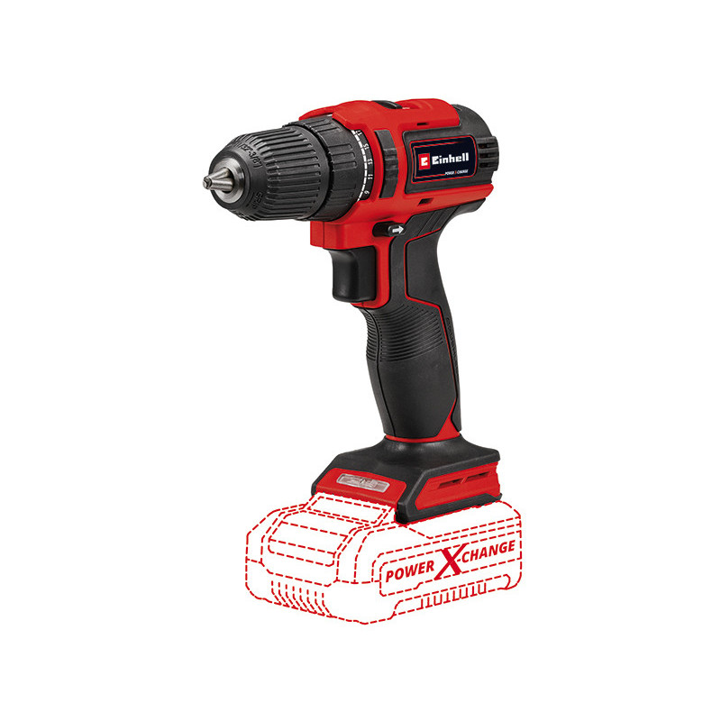 Шуруповерт акумуляторний Einhell TE-CD 18/40 Li BL - Solo (4513997)