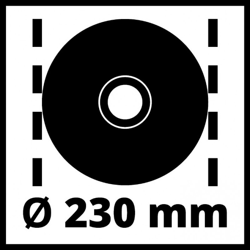 Шліфмашина кутова Einhell TE-AG 230 (4430870)