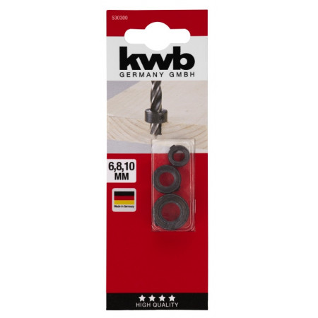 Набор ограничителей глубины сверления, KWB (530300)