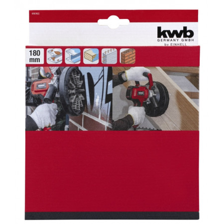 Шліфувальна щітка 180 мм, для Einhell TE-DW 180, KWB (490985)