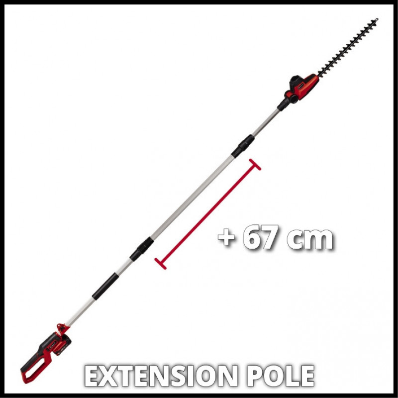 Кущоріз телескопічний акумуляторний Einhell GC-HH 18/45 Li T - Solo (3410585)