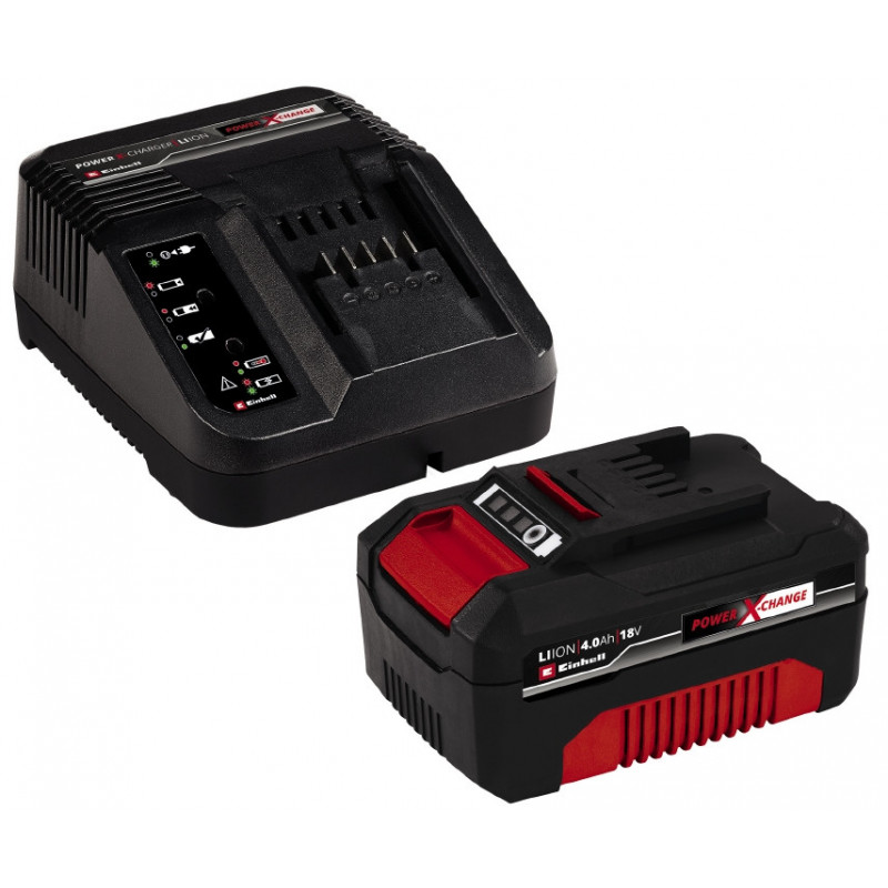 Акумулятор + зарядний пристрій Einhell 18V 4.0 Ah PXC Starter Kit (4512042)