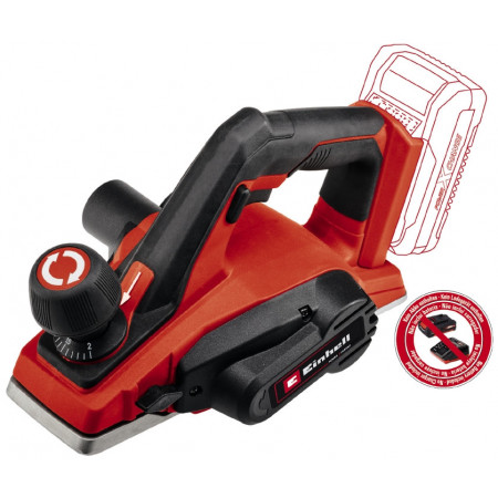 Рубанок аккумуляторный Einhell TE-PL 18/82 Li - Solo (4345400)