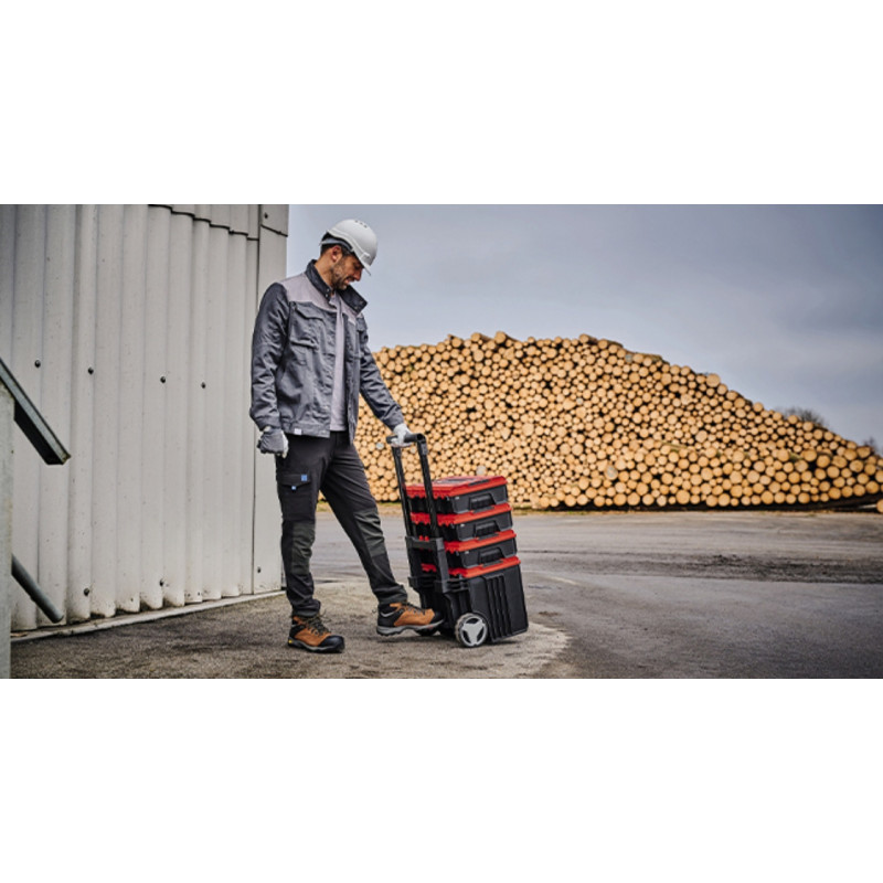 Пластиковый кейс Einhell E-Case L с колесами (4540014)