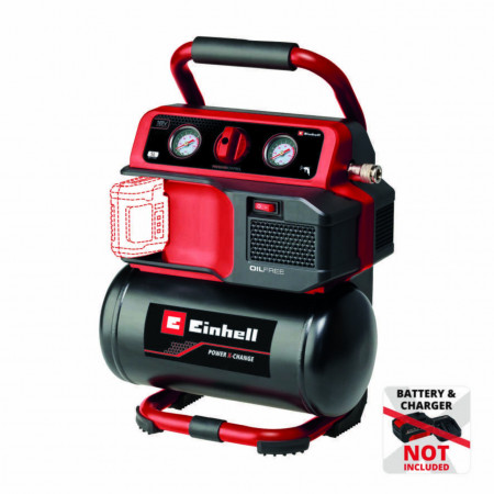 Компрессор аккумуляторный Einhell TE-AC 18/75 Li OF - Solo (4020410)