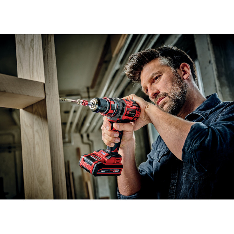 Шуруповерт акумуляторний ударний Einhell TP-CD 18/50 Li-i BL 2x2.0Ah (4513940)