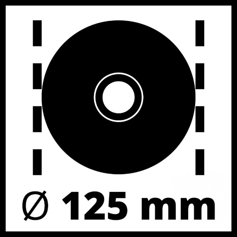 Шлифмашина угловая (болгарка) Einhell TE-AG 125/1010 CE Q (4430890)