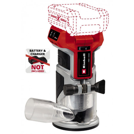 Фрезер кромковий акумуляторний Einhell TP-ET 18 Li BL - Solo (4350412)