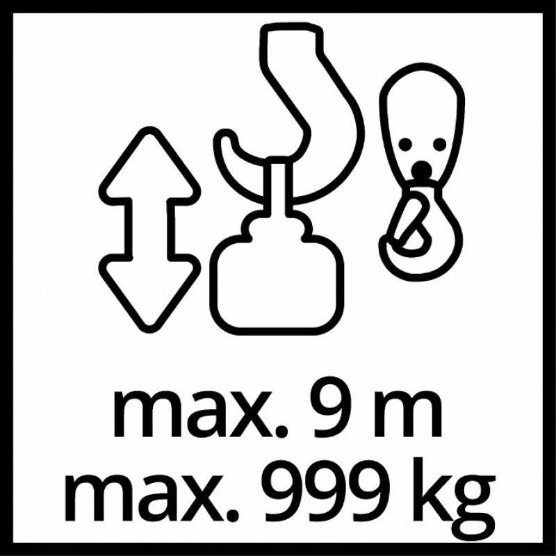 Тельфер електричний Einhell TC-EH 1000 (2255160)