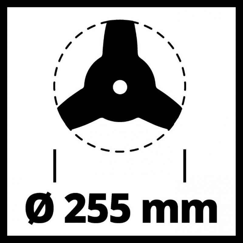 Ніж для мотокоси Einhell, 255 мм (3404996)