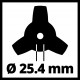 Ніж для мотокоси Einhell, 255 мм (3404996)