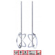 Венчики для TWIN-миксера 550х120 мм, KWB (497795)