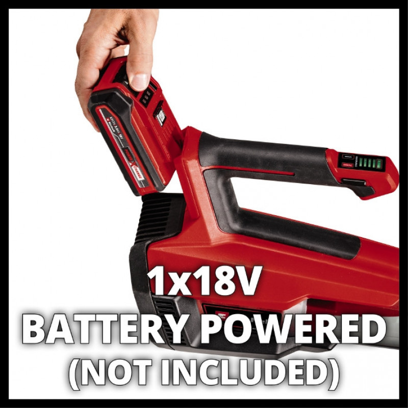 Повітродув акумуляторний Einhell GP-LB 18/200 Li E - Solo (3433555)