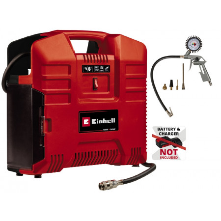 Компрессор аккумуляторный Einhell TE-AC 36/8 Li OF Set - Solo (4020440)