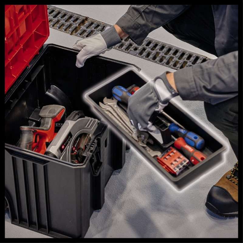 Пластиковий кейс Einhell E-Case L з колесами (4540014)