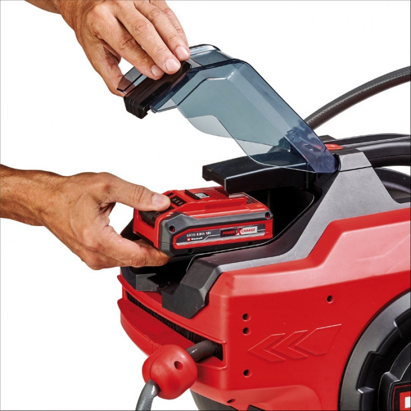 Котушка зі шлангом акумуляторна Einhell GE-HR 18/30 WH Li - Solo (4173771)