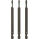 Набор торсионных бит 100 мм, Torx T10/15/20, 3 шт, KWB (123241)