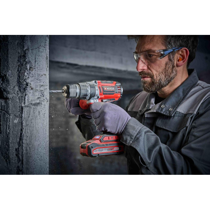 Шуруповерт акумуляторний ударний Einhell TP-CD 18/70 Li-i BL - Solo (4514315)