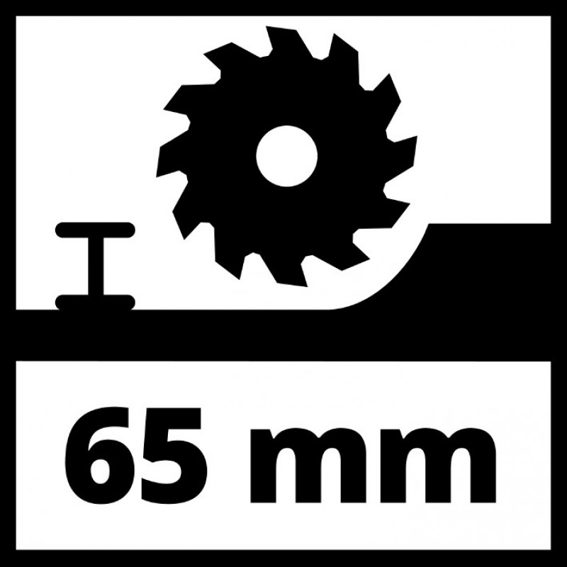 Пила циркулярна акумуляторна Einhell TP-CS 18/190 Li BL - Solo (4331210)