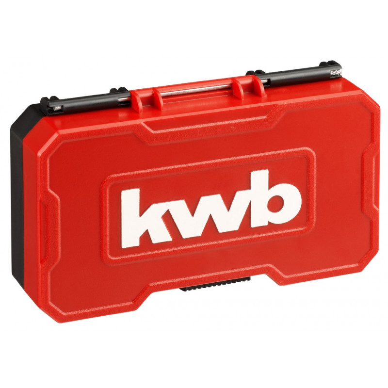 Набор бит и сверл HSS, 39 шт, L-Box, KWB (108956)