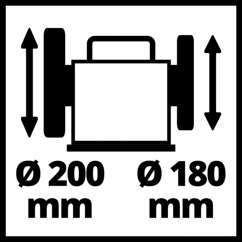 Точило для вологого заточування Einhell TC-WG 200 (4418008)
