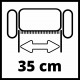 Вал аерації для скарифікатора Einhell GE-SC 36/35 Li  (3405961)