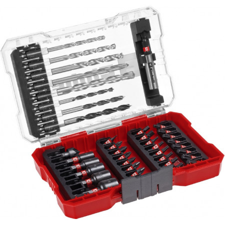 Набір ударних біт і свердл Einhell 39 шт, M-Case (108759)