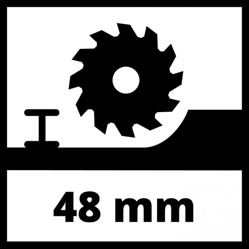 Пила циркулярна акумуляторна Einhell TE-CS 18/150 Li - Solo (4331220)