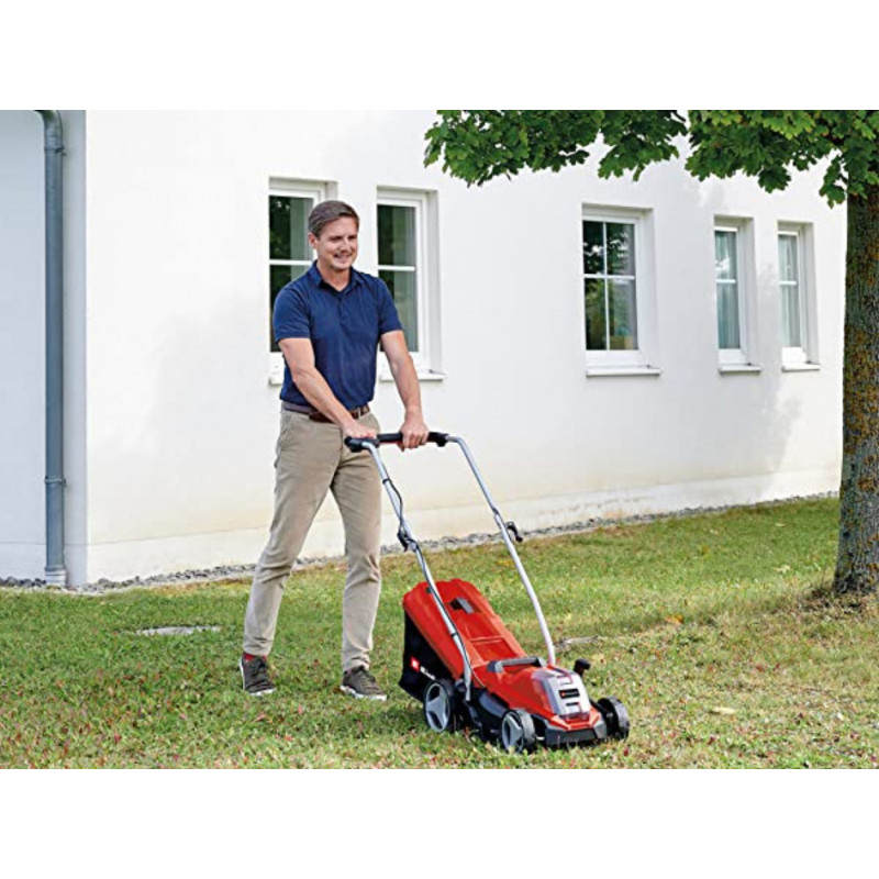 Газонокосилка аккумуляторная Einhell GE-CM 18/33 Li - Solo (3413266)