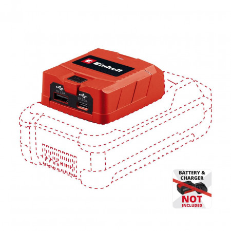 Зарядное устройство USB для аккумуляторов Einhell TC-CP 18 Li USB A/C - Solo (4514148)