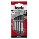 Набор экстракторов, 5 шт, KWB (444300)
