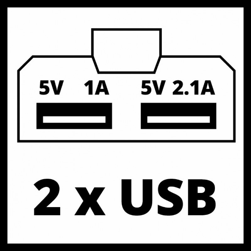 Зарядное устройство USB для аккумуляторов Einhell TE-CP 18 Li USB - Solo (4514120)