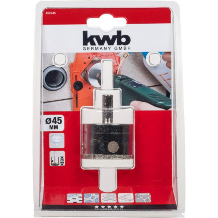 Коронка пільная алмазна 40/25 мм, KWB (499845)