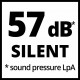 Компрессор воздушный Einhell TE-AC 110/6 Silent Plus (4020600)