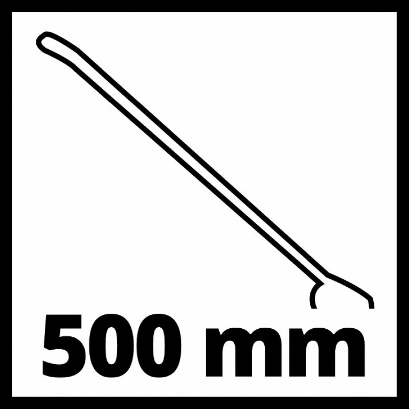 Пістолет продувний Einhell з довгою насадкою 500 мм (4132763)