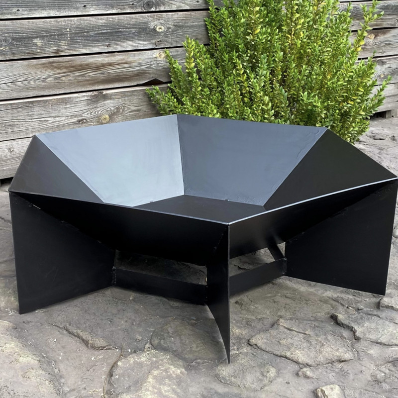 Костровая чаша Mzavod Аура 100х100х30см 4мм